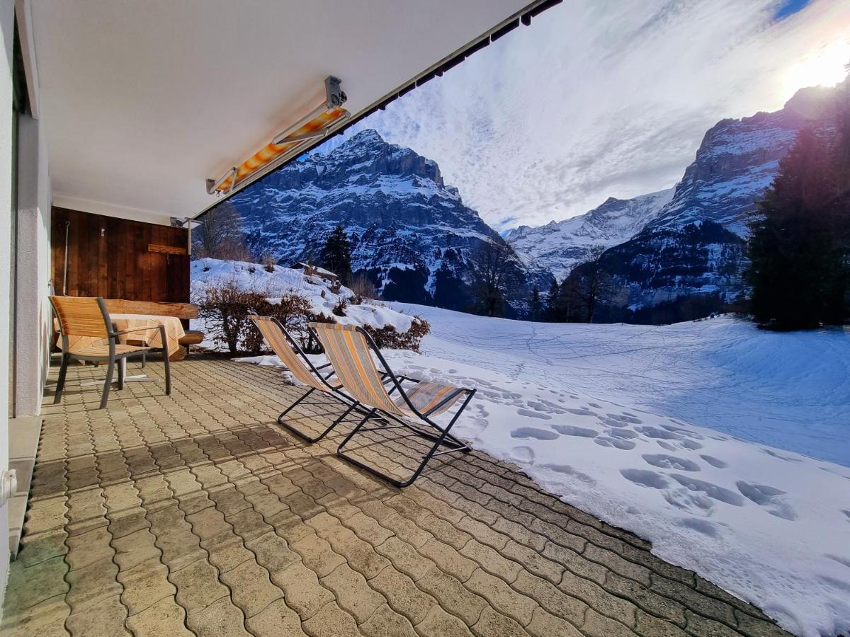 Mom - Alpine Boutique Apartments, Grindelwald Gletscher, Eiger View Terrace Studio 外观 照片